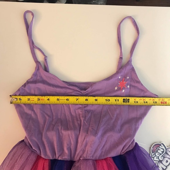 My Little Pony MLP Women's Medium NWT Twilight Sparkle Tulle Mini Dress - Picture 9 of 11